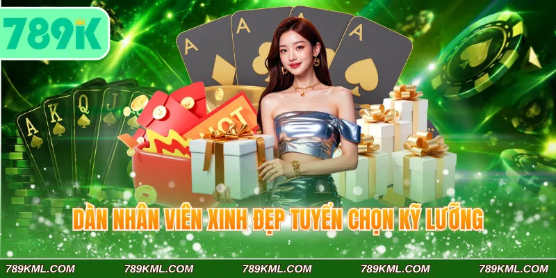 Sảnh AE Sexy 789K - Khám Phá Ưu Điểm Và Top Game Tại Sảnh 3 Dàn nhân viên xinh đẹp tuyển chọn kỹ lưỡng