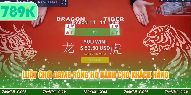 Rồng Hổ – Trò Chơi Casino Trực Tuyến Đặt Tiền Thắng Lớn 3 Luật chơi game Rồng Hổ dành cho khách hàng